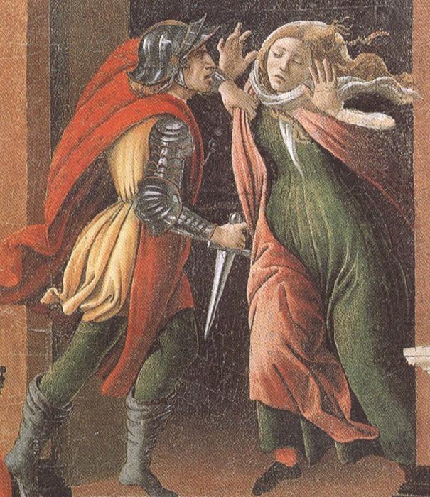 Sandro Botticelli Stories of Lucretia (mk36) china oil painting image